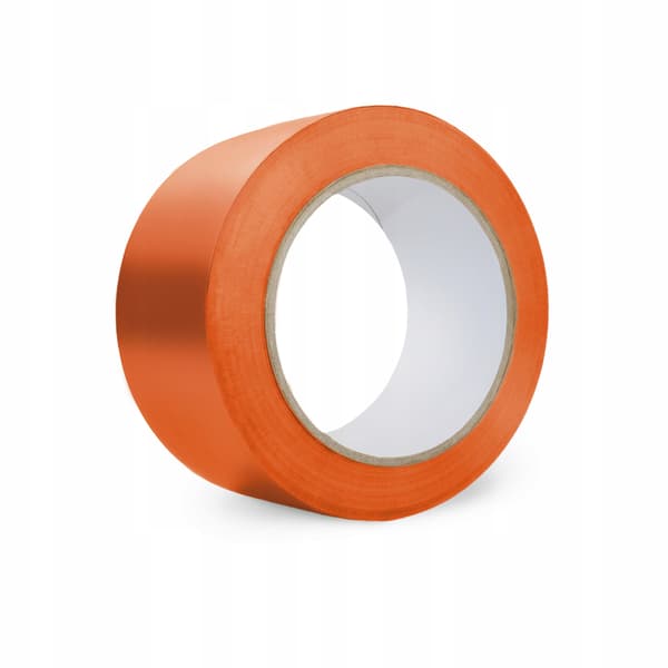 ORANGE MARKERINGSTEJP 48/33 VARNING ARBETSSÄKERHET golvlinje
