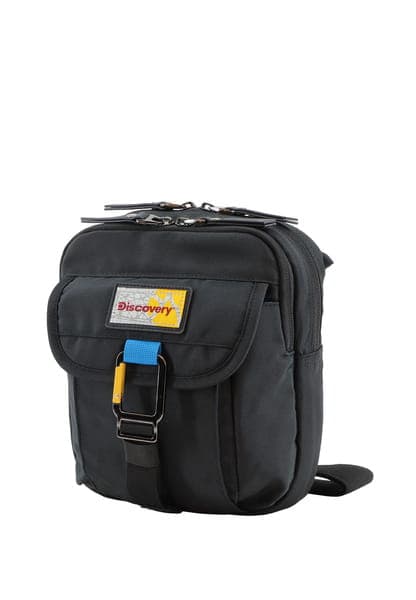 Discovery ICON 712 Sort skuldertaske med flap