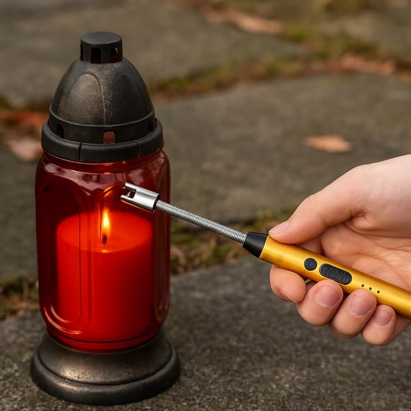 Plasmalighter til gravlys USB genopladelig lighter til køkkenlys