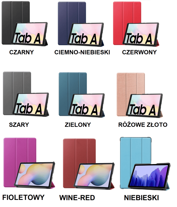 ETUI TIL SAMSUNG GALAXY TAB A7 10.4 T500 T505