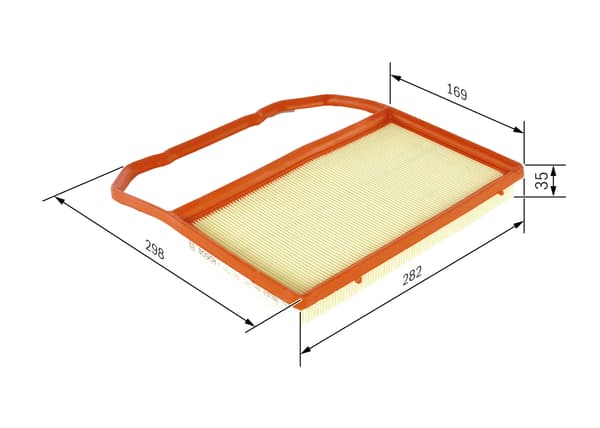 ILMANSUODATIN F026400285 BOSCH