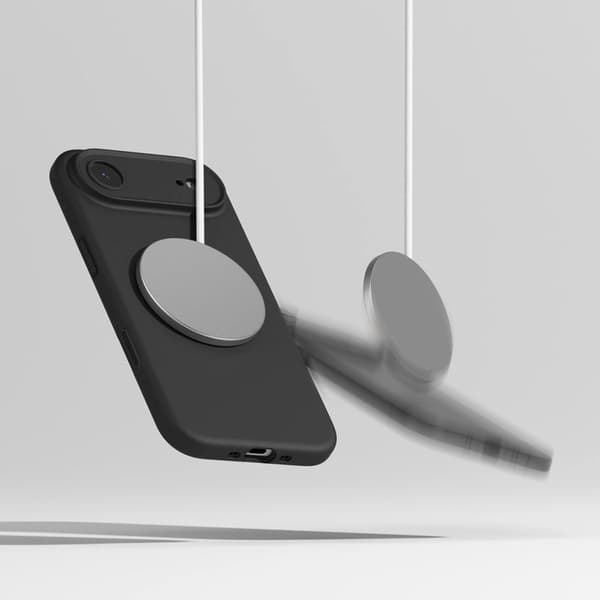 Ringke Silikone Magnetisk MagSafe Etui til iPhone 17 Air - Sort