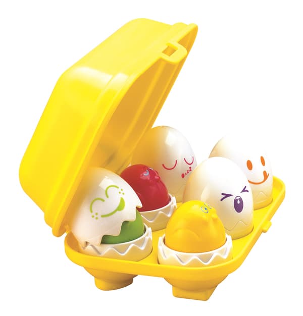 TOMY P2L pipande ägg 6 st i förpackning E1581