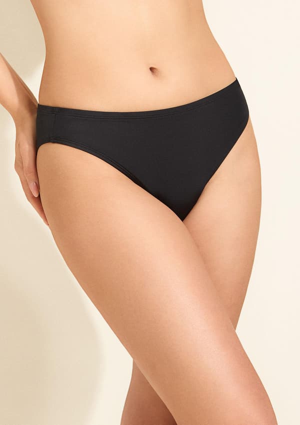Bikinitrosor dam klassiska svarta Isla 2 XL BLACK