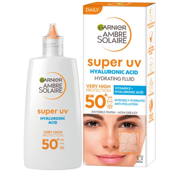 Garnier Ambre Solaire Super UV Protective Face Fluid SPF 50+ 40 ml