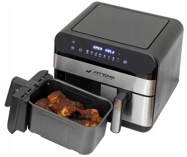 Dobbel metallfritøs 9L AF-667 nr. 0162