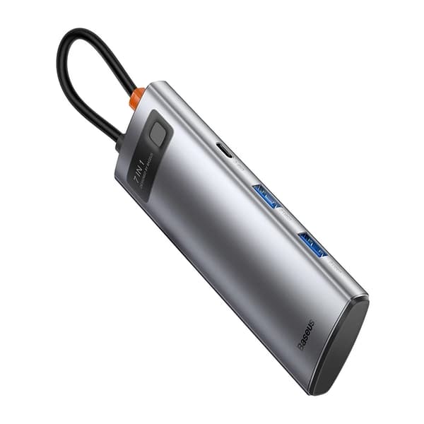 Baseus Hub USB-C 7-i-1 adapter til 2x USB 3.0 + HDMI + USB-C PD