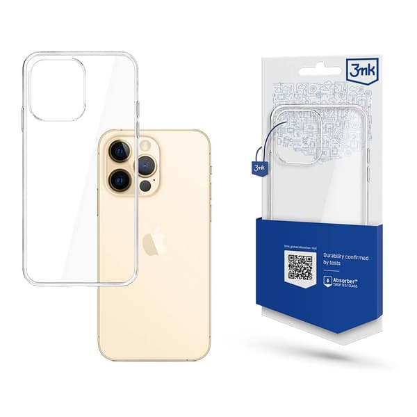 Apple iPhone 13 Pro - 3mk Gennemsigtigt Etui