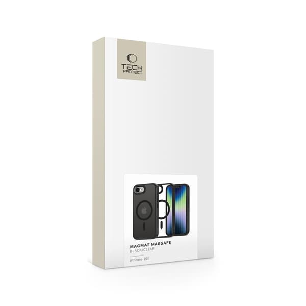 TECH-PROTECT MAGMAT MAGSAFE IPHONE 16E SVART/KLAR
