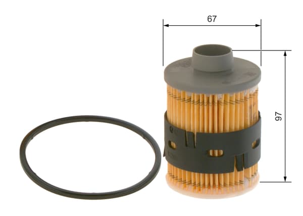 BRÄNSLEFILTER 1457070001 BOSCH