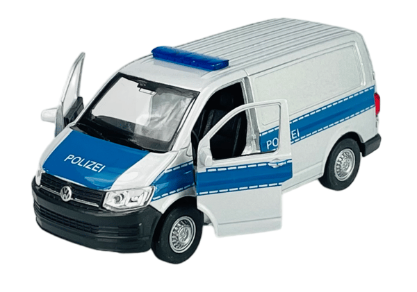 Welly VW -kuljetusauto T6 VAN polizei 1:34 43762