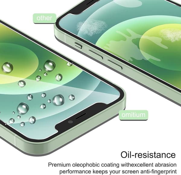 3x Hærdet glas til Apple iPhone 12 Mini med høj beskyttelse og solid skærm
