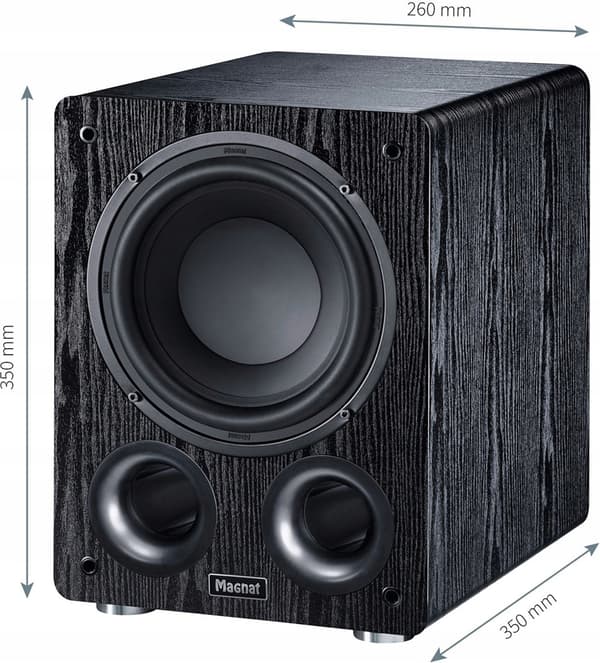 Magnat Alpha RS8 aktiivisubwoofer, 80 W RMS