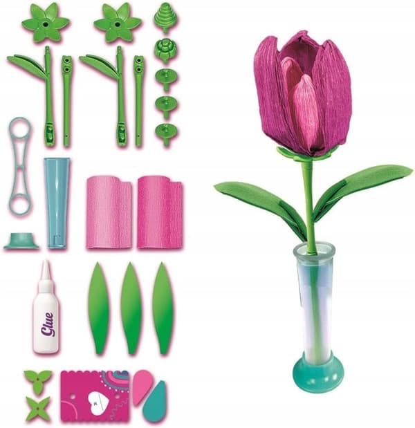 CLEMENTONI Mini Blomsterfabrik - Tulpan 18170