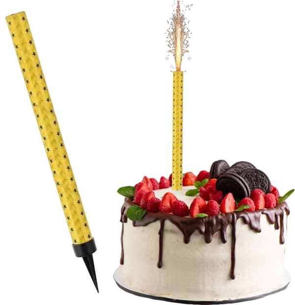 Födelsedagstårtefontäner 18 cm 1 st