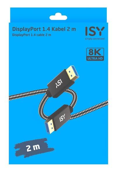 DisplayPort-kaapeli ISY IDP-3020 — 2 m