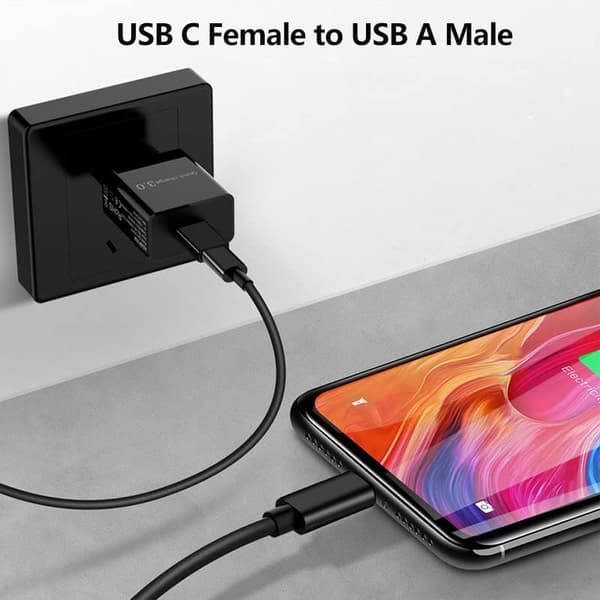 4x USB C NAARAS - USB 3.0 UROS 5Gb/s SOVITIN MUSTA