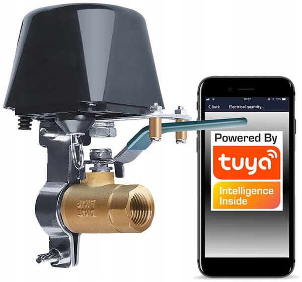 WiFi TUYA Smart vandgasventilstyring