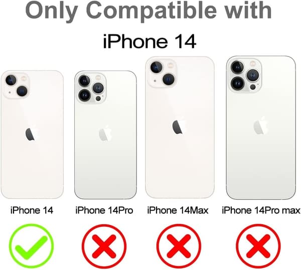 Nahkakotelo iPhone 14:lle läppäkannella