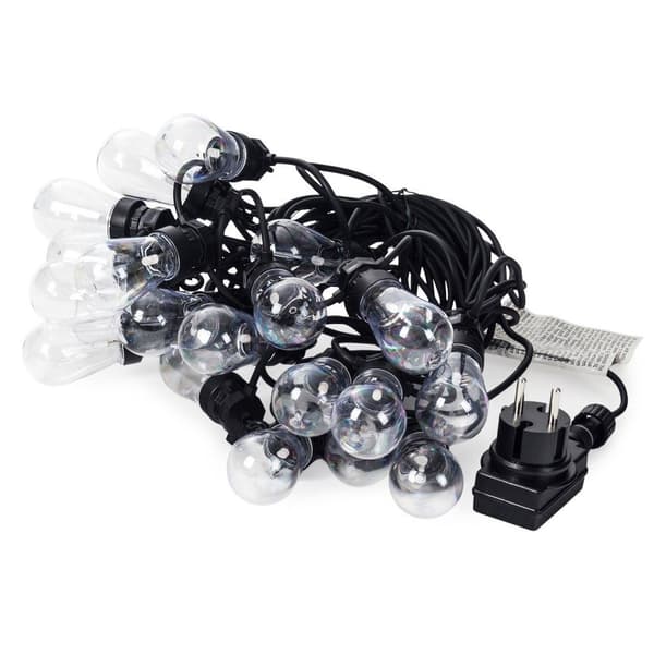 LED-puutarhagarlanda 12,5 m 20 kpl
