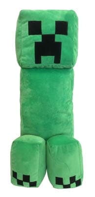 Minecraft Creeper Dekorativ Kudde, Formad, Original, Gosig, 51cm