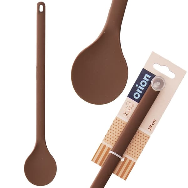 Silikonspatula brun SILLINIE 28 cm