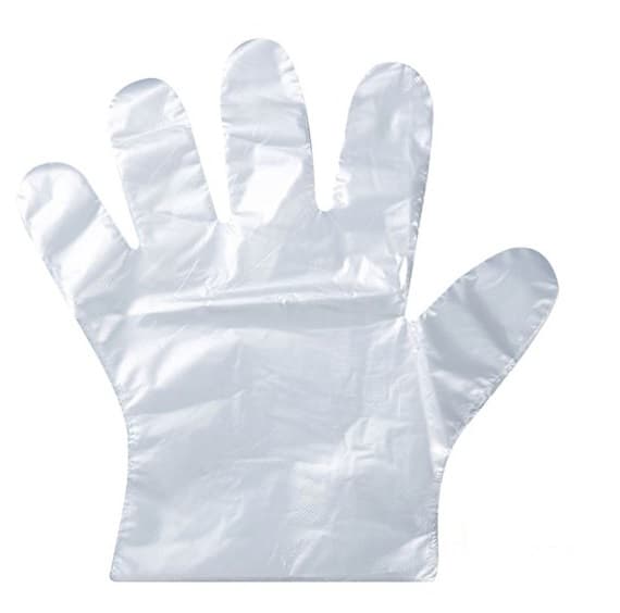Plasthandskar HDPE Utan Hål Transparenta 100 st