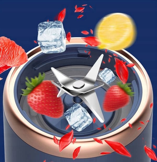 TRÅDLÖS BLANDARE BÄRBAR MINI JUICEPRESS 2 FLASKOR BLENDY AND GO