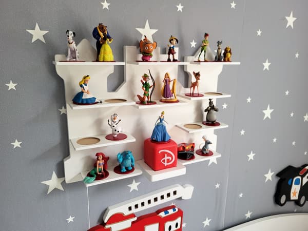 Lydfigurdisplay til Disney-systemet
