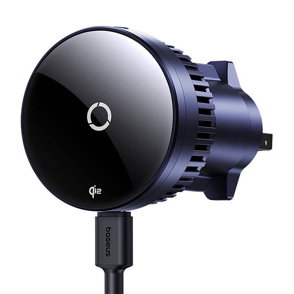 Baseus MagPro Bilholder med 15W Qi2.0 Induktiv Oplader (Sort)