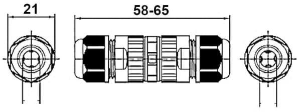 Samledåse PUH-3P-M16