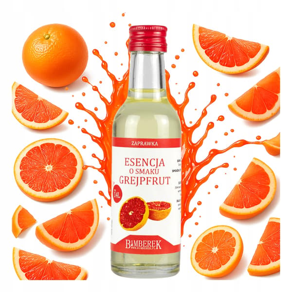 GRAPEFRUIT-essens til 14L MEGET EFFEKTIV til alkohol, tinkturer, vodka