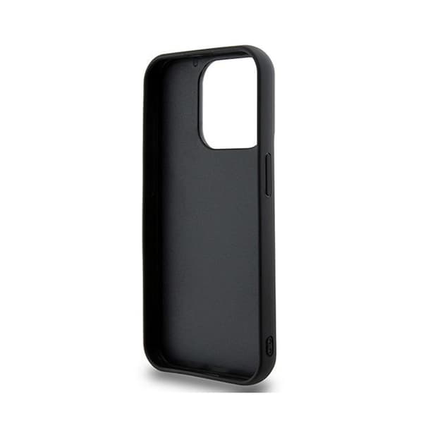DKNY 3D Rubber Repeat Pattern - iPhone 15 Pro-skal (svart)