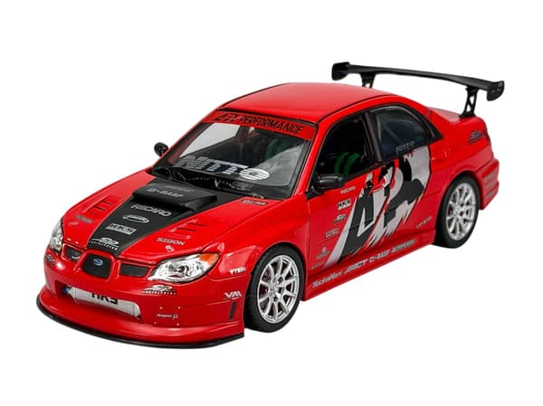 WELLY SUBARU IMPREZA WRX STI APR PERFORMANCE VERSION RØD 1:24 22487