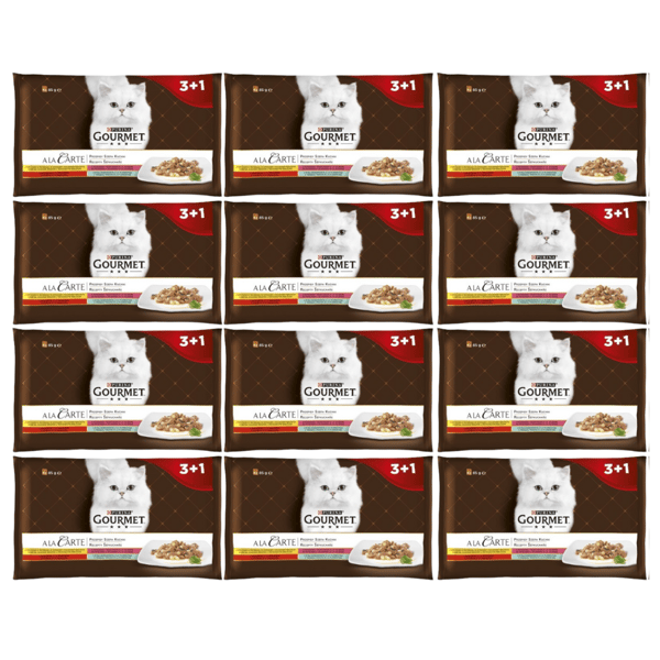 Purina Gourmet Perle à la carte vådfoder til katte 48x85g