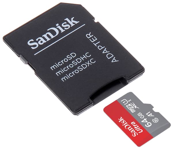 SanDisk microSD 64 GB hukommelseskort