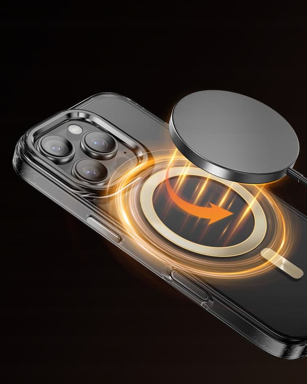 INNOSTYLE MAGNETISKT SKAL FÖRSTÄRKT FÖR MAGSAFE IPHONE 16 PRO MAX