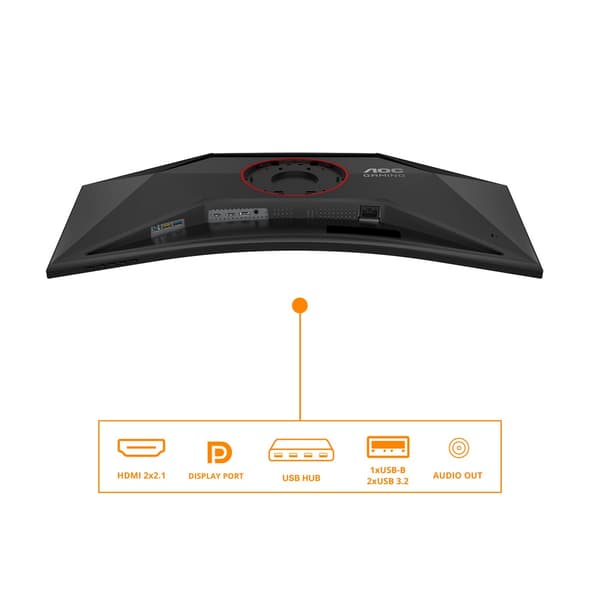 SKÆRM AOC LED 34 CU34G4Z 240Hz