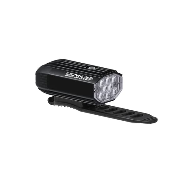 Lezyne Micro Drive 800+ Forlygte til Cykel, Satin Sort, USB, IPX7