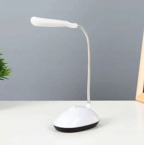 Batteridriven vit trådlös LED-bordslampa