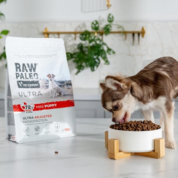 VetExpert Raw Paleo Mini Puppy 8 kg torrfoder för hundar