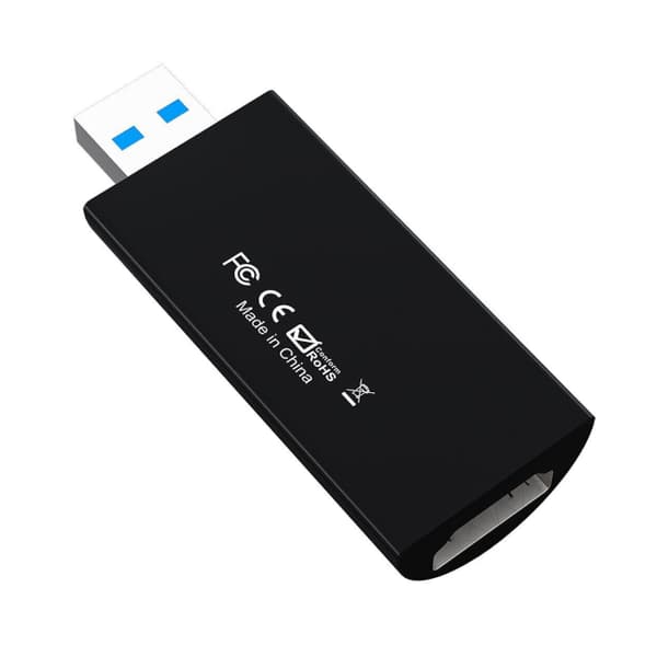 Adapter HDMI USB 3.0 4K Konverter Videoinspelningsgrabber