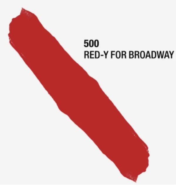 Flydende læbestift Manhattan Lippenstift 500 RED-Y FOR BROADWAY, 5,5 ml