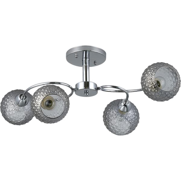 Loftlampe Oakland 4 E27 Krom Milagro ML9750
