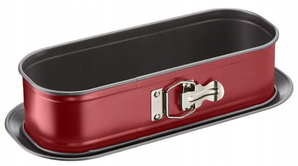 TEFAL DeliBake kageform 30x11cm rød J1640374