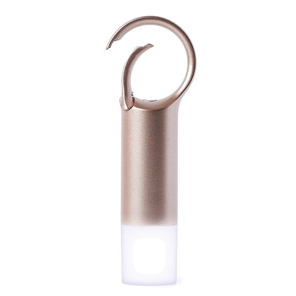 Lexon Nomaday Flash LED -avaimenperä, kulta/kulta LL137D