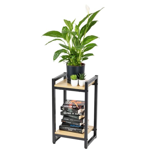 Vertico metal stående blomsterstativ 65 cm - sort blomsterstativ