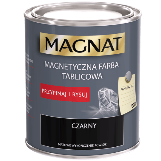 MAGNAT MAGNETISK TAVLEMALING 0,75L SORT