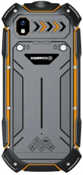 Mobiltelefon HAMMER Boost 2 LTE Sort-orange