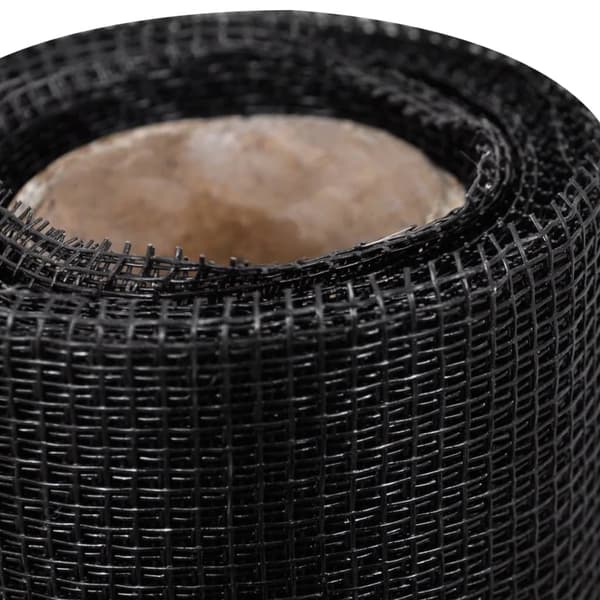 vidaXL insektnet glasfiber 100 x 500 cm sort